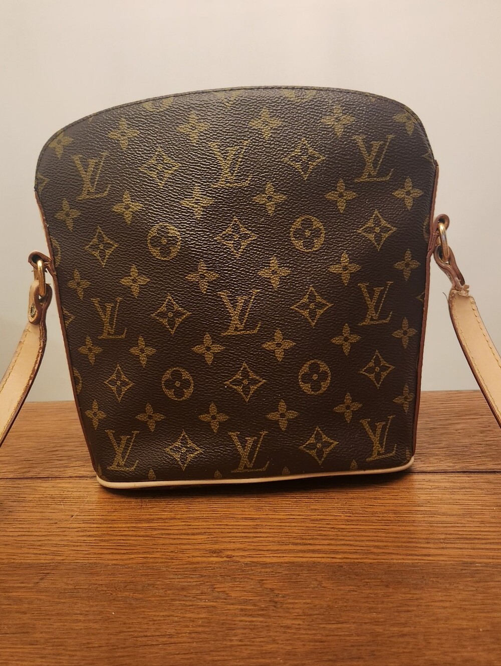 Louis Vuitton Druot Monogram Crossbody - Brown with Tan Trim - Picture 3 of 16